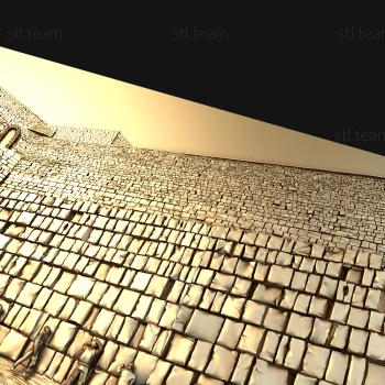 3D model Stone wall (STL)